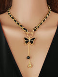 Colar Butterfly Noir