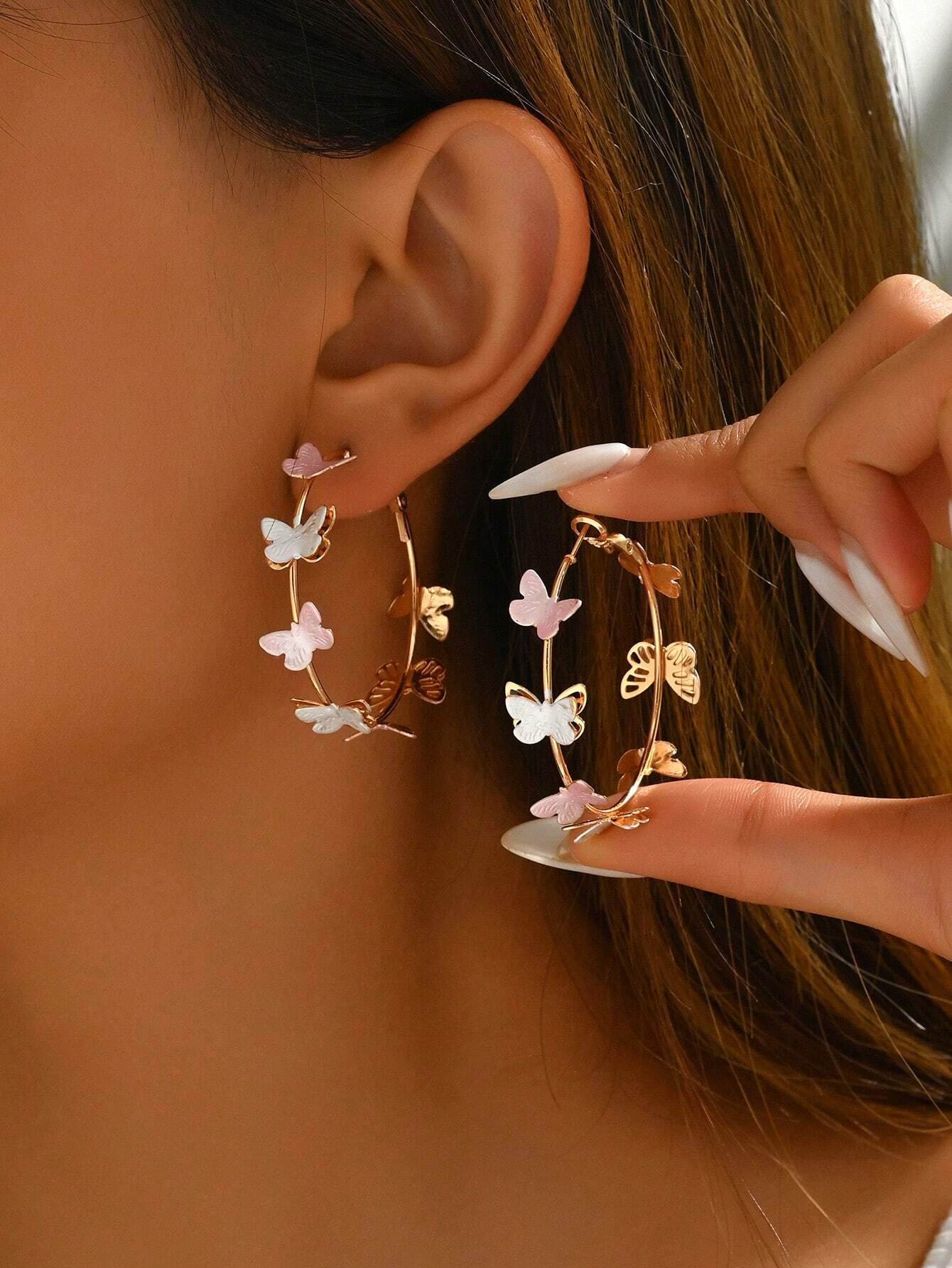 Brincos Butterfly Bloom